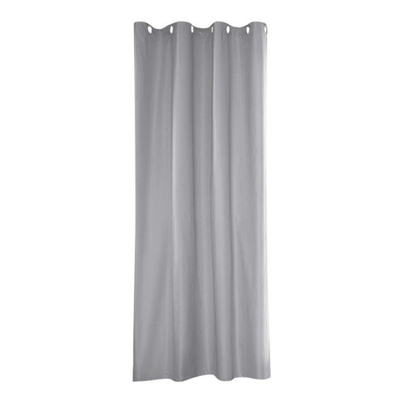 Rideau Extérieur Épaissi Imperméable à Oeillets Séparateur Public Occultant Gris 54x84 Pouces Gray_54x84 Pouces