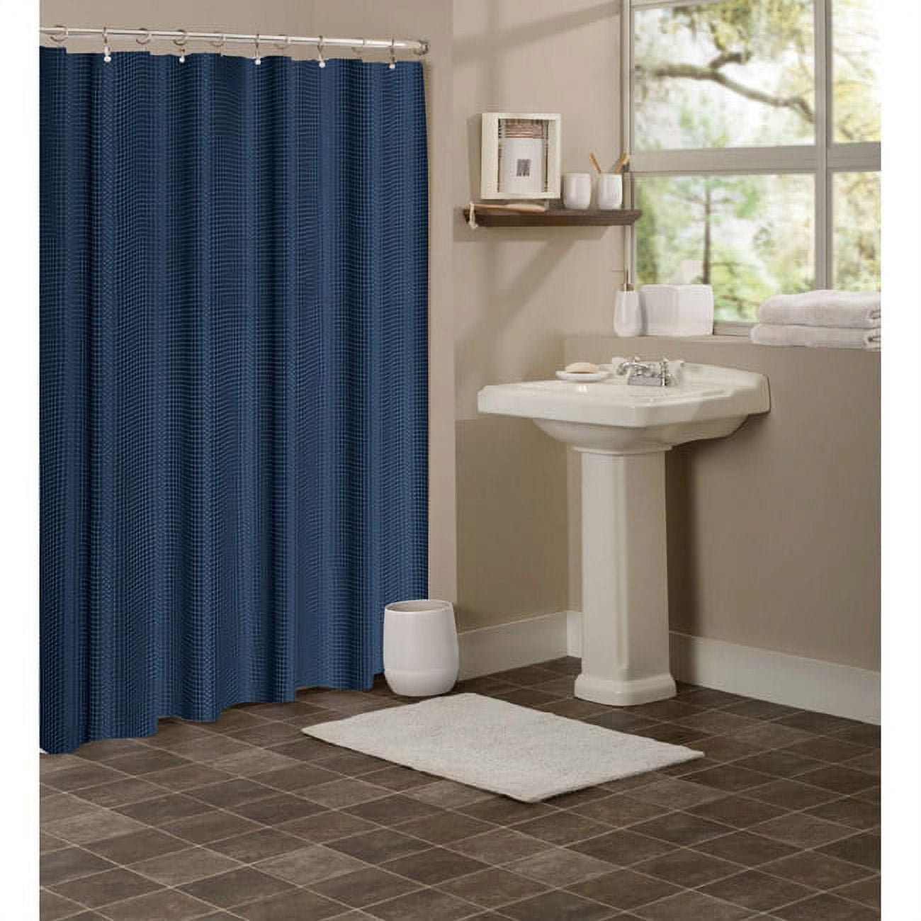 Hotel Collection Waffle Shower Curtain