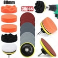 thumbnail image 2 of Car Waxing Sponge Pad Polishing Kit Auto Detailing Sandpaper Buffing Sanding Disc Polisher Drill Adapter Headlight Restoration, 2 of 10
