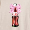 thumbnail image 3 of Diet Coke - Bottle Bow - Juniors Oversized Graphic T-Shirt, 3 of 5