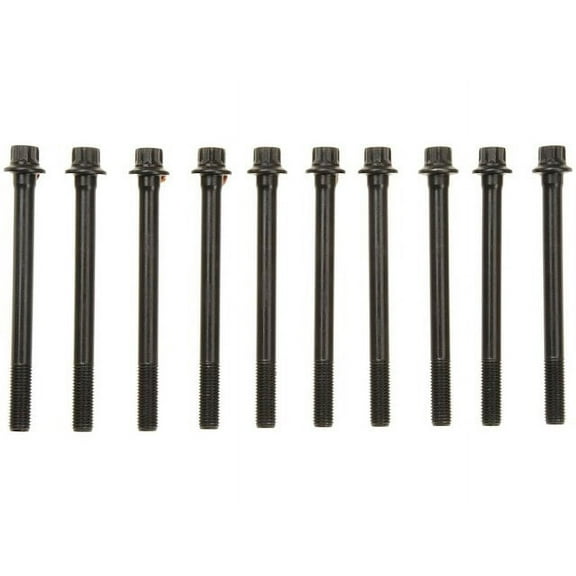 Head Bolt Set - Compatible with 1991 - 1994 Mercury Capri 1.6L 4-Cylinder 1992 1993