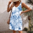 thumbnail image 4 of HBYJLZYG Women's Casual Sundresses With Pockets Summer Tie-Dye Boho Sleeveless Beach T-Shirts Dress V Neck Flowy Tank Top Dresses, 4 of 4