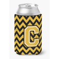 thumbnail image 1 of Abrazadera para latas o botellas Caroline's Treasures CJ1053-CCC Chevron Negro y dorado multicolor, 1 of 1