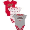 San Francisco 49ers 2014 Boys 3 Piece Bodysuit Set (18 Mo.)