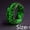 Green Size11, variant on Luminous Resin Ring Glow In The Dark Geometrical Band Unisex Jewelry Accessory For Men Women Fashion Statement
