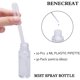 thumbnail image 4 of Paquete de 30 frascos de 20 ml con pulverizador de niebla fina, tamaño viaje, artículos esenciales para viajes, frascos para muestras de cosméticos con 10 pipetas de plástico., 4 of 7