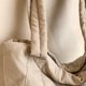 thumbnail image 4 of Bolsa Casual Acolchado Bolso de mujer con entramado de diamantes, bolso con asa superior acolchado de gran capacidad, bolso de invierno suave, 4 of 9