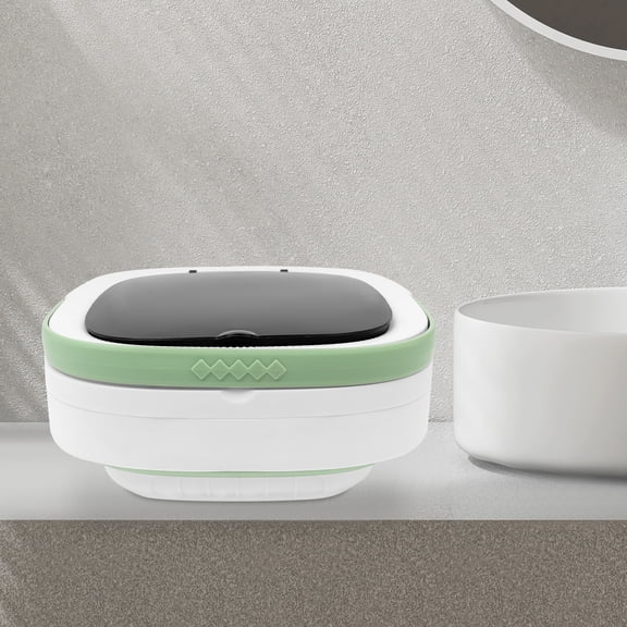 11.8*11.8*13in Modern Green Freestanding Large Capacity Foldable Washing Machine for Apartments