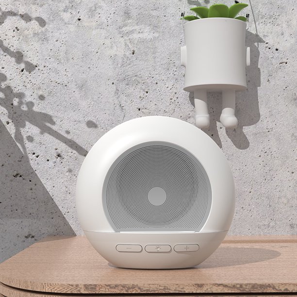 Altavoz Bluetooth Altavoz de ducha portátil a prueba de agua Inalámbrico Estéreo alto Luz LED Ventosa potente, Estéreo, Radio FM Micrófono incorporado, Ideal para playa, cocina y piscina Afortunado Sencillez