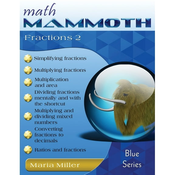 Math Mammoth Fractions 2, (Paperback)