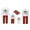 Red, variant on RUINIXCW Christmas Family Pajamas Matching Set Tree Print T-shirt with Plaid Pants