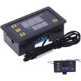 thumbnail image 4 of Controlador de termostato digital LCD W3230 de 12 V y 20 A con alarma de alta temperatura, 4 of 5