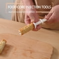 thumbnail image 4 of Linnome Food Core Injector Stuffing Tool for Meat Vegetables Sausage with Extended Tube 2 Pack, 4 of 9