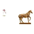 thumbnail image 1 of Estatua de flamenco de resina, escultura, figura de caballo, adorno de jardín, figura de pájaro, figura decorativa de resina pintada a mano, adecuada, 1 of 8