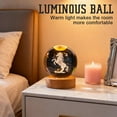 thumbnail image 7 of Luminous Crystal Ball USB Powered Warm Light Decoration For Home Or Entryway, 7 of 7