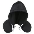 thumbnail image 3 of Washable Travel Pillow, Breathable Comfortable Memory Pillow, For Travel By Air Head By Cars Black, 3 of 8
