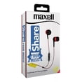 thumbnail image 1 of Audífonos Maxell con Adaptador para Compartir, 1 of 3