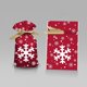 thumbnail image 3 of Merry Christmas Candy Bag Santa Gift Bag Snowflake Drawstring Bag Christmas Decorations for Home New Year 2022 Noel Presents, 3 of 5