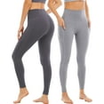 thumbnail image 2 of FUNING 4 Pack Leggings with Pockets for Women,High Waist Tummy Control Workout Yoga Pants, 2 of 7