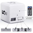 thumbnail image 3 of shiyou-Cube Timers/Promodoro Time/Kitchen Timer Gravity Sensor Flip Timer Cube Countdown TimerDigital TimerProductivity TimerVisual Timer for Kids,5/15/25/45min and15/20/30/60min for Time Management, 3 of 4