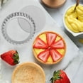 thumbnail image 2 of Juego de 6, Mini Tart Pan, findTop Top 4,7 pulgadas antiadherente Quiche Pan con fondo extraíble o horno y horneado instantáneo, 2 of 5