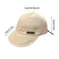 thumbnail image 4 of ZheElen Stay Sun-Safe With Chic And Practical UV Protection Hat Comfortable And Breathable Sun Hat For Women Beige, 4 of 6