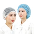 thumbnail image 5 of Paquete de 100 redes para el cabello de malla higiénica desechables Premium White Caps (1 bolsa de 100), 5 of 5