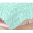 thumbnail image 3 of DNG Creations 1 Piece Full Waterfall Duvet Cover with Zipper Closure 800 Threads Count, 100% Egyptian Cotton ( Twin/Twin XL - Solid Auqa Blue ), 3 of 3
