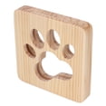 thumbnail image 3 of Lámpara de madera D Bling Bling luz de noche con forma de pata de gato, 3 of 12