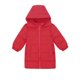 thumbnail image 3 of Parkas de manga larga unisex, chaqueta de plumón de color liso, mediana a larga, informal, gruesa, de invierno, blanca, con capucha, de manga larga, abrigo de poliéster para niños., 3 of 8