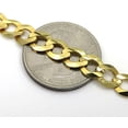thumbnail image 5 of 10K Yellow Gold 7mm Solid Cuban Chain, FREE Microfiber Cloth, Curb Link Mens Womens Necklace, Giorgio Bergamo, 5 of 8