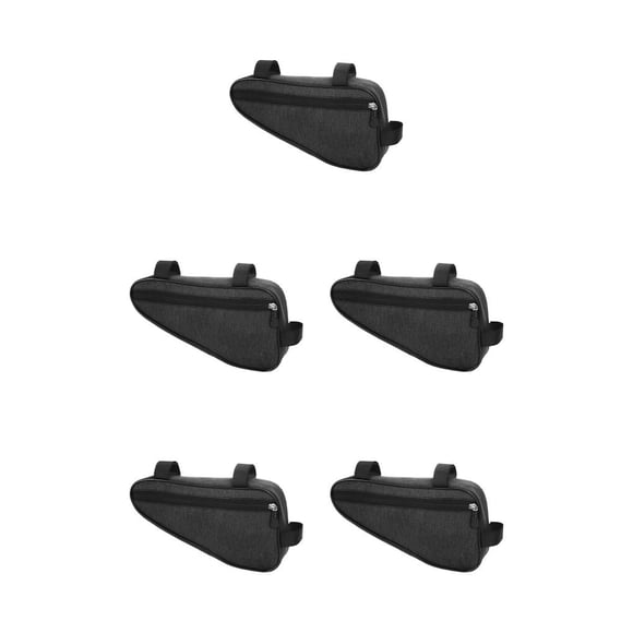 Naiovety Bolsa de tubo delantero para bicicletas de montaña, antiarañazos, para colgar, bolsa de gran capacidad, accesorio portátil para Type2 NO2
