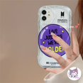thumbnail image 3 of Para Samsung A14 A04s A12 A13 A23 A03s A22 A50 A50s A30s A32 A11 A54 A51 A52 A52s A72 M11 M22 M32 A03 A02 Moda Kpop Hombres Equipo BTS 3D Crema Ola Caso Suave Cubierta Trasera, 3 of 3
