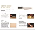 thumbnail image 5 of Shun Premier Blonde 6" Boning Knife, VG-MAX Core with Damascus Stainless Steel Cladding, Pakkawood Handle, 5 of 9