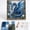 Dragon Fabric Poke Craft #D, variant on Mythic Dragon Realms 3D Fabric Poke Art Kit, Dragon Fabric Poke Craft | 3D Fabric Poke Art DIY Kit for Adults with Pre-Cut Squares, Handmade Fantasy Wall Decor Gift for Dragons Lovers