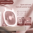 thumbnail image 3 of AZXY Desk Fan,Tabletop Fans for Home,Table Desk Fans Small Quiet with Light,Personal Desktop Fans Under $15.00, 3 of 7