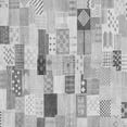 thumbnail image 1 of Ahgly Company Indoor Square Abstract Gray Modern Area Rugs, 6' Square, 1 of 4