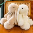 thumbnail image 5 of Biekopu Stuffed Drooping Ears Bunny Cute Plush Animals Toy Soft Throw Pillows for Home Office Ornaments Kids Birthday Gift, 5 of 8