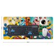 thumbnail image 2 of Power Rangers Characters Extended Gaming Mouse Pad No-sliped Large Desk Mat Stitched Edge Keyboard Mat Mousepad, 2 of 8