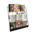 thumbnail image 4 of FixtureDisplays® 4-Tier 18" Wire Display Rack Literature Brochure Magazine Stand Book Tabletop Rack - Black 119360, 4 of 5