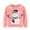 Pink, variant on Kiijoy Toddler Girls Christmas Sweater Snowman Print Xmas Knitted Pullover Top, Sizes 2-3