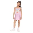 thumbnail image 2 of Barbie Girls Sleeveless Graphic Romper, Sizes 4-12, 2 of 7