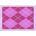 thumbnail image 1 of Ahgly Company Indoor Rectangle Patterned Violet Purple Area Rugs, 7' x 9', 1 of 6