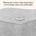 thumbnail image 5 of Dream On Me Nap Nest Crib and Toddler Mattress, Grey Floral, 5 of 7