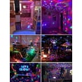 thumbnail image 5 of Luces de fiesta activadas por sonido con control remoto Iluminación de DJ, lámpara estroboscópica de bola de discoteca, 7 modos de luz de escenario para fiesta de baile en casa, cumpleaños, karaoke, H, 5 of 5