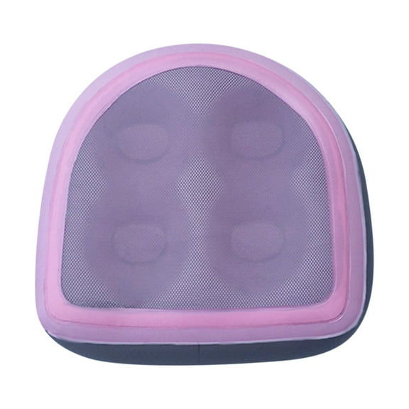 Hot Tub Seat,Hot Tub Booster Seat,Inflatable Hot Tub Seat, Inflatable Spa Cushion With Suction Cups, Back Support Bath Spa Pad Soft Inflatable Massage Cushion,Adults Home Spa & Rest 18.5x14.6''