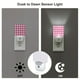 thumbnail image 3 of Balery Plaid Heart Luz Nocturna LED con Sensor Automático, Enchufe con Sensor Crepuscular, Luz Suave de 0.5W para Dormitorio, Pasillo, Baño-US, 3 of 7