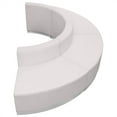 thumbnail image 4 of BizChair White LeatherSoft Reception Configuration, 4 Pieces, 4 of 6