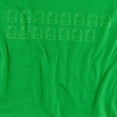 thumbnail image 2 of Big Bang Theory Intranet Machine Women's T Shirt, Kelly Green, 2X-Large, 2 of 6