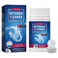 thumbnail image 1 of 100pcs Retainer Cleaner Tablets Effortlessly Seeps Into Pores And Cleanse Them, 1 of 5
